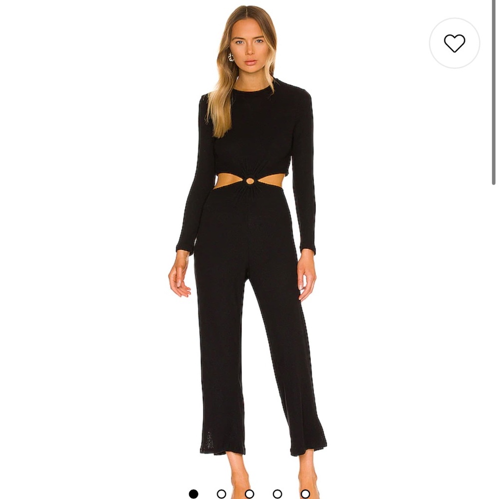 Black Cutout Jumpsuit